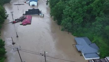   فيضانات بولاية كنتاكي الأمريكية  