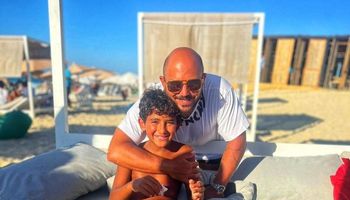 محمود العسيلي وأبنه