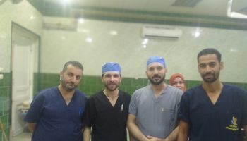 الفريق الطبي بمستشفى الدلنجات المركزي 