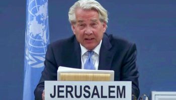 تور وينسلاند منسق الأمم المتحدة الخاص لعملية السلام بالشرق الأوسط