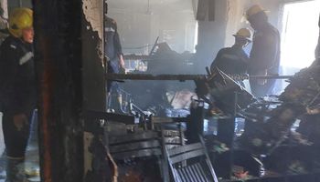  حادث حريق كنيسة أبو سيفين بإمبابة