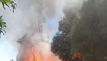 حريق في معهد أزهري بقنا 