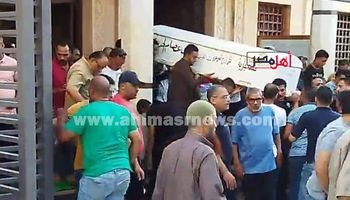 جنازة الطفلة مريم ضحية البيتش باجي ببورسعيد