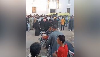 تشييع جنازة ضحايا حادث قطار الشرقية