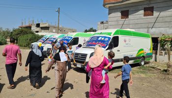 قافلة طبية مجانية بأبو حمص 