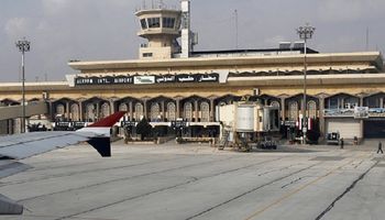 قصف المطارات السورية