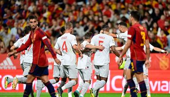 مباراة إسبانيا وسويسرا