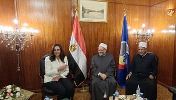 نائب محافظ البحيرة تستقبل مفتي الديار المصرية 