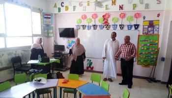 وكيل تعليم مطروح يتابع جاهزية مدارس مرسي مطروح لانطلاق الدراسة