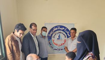 قافلة جامعة كفرالشيخ الطبية قدمت الرعاية الصحية لـ  1254 حالة بمركز الحامول ضمن مبادرة "حياة كريمة"