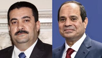 الرئيس السيسي ورئيس وزراء جمهورية العراق