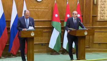 وزير الخارجية الأردني ونظيره الروسي 