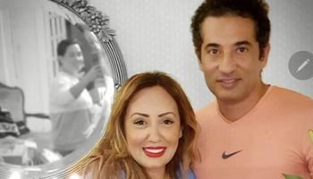 عمرو سعد وزوجته 