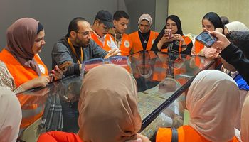 وفود برلمان الشباب في زيارة لمتحف كفر الشيخ ضمن جولاتهم بالمؤسسات الحكومية