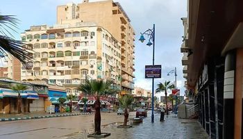 أمطار خفيفة متواصلة علي مرسي مطروح والساحل الشمالي
