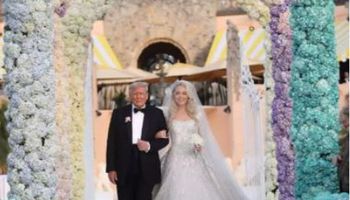 حفل زفاف ابنة ترامب على رجل أعمال عربي 