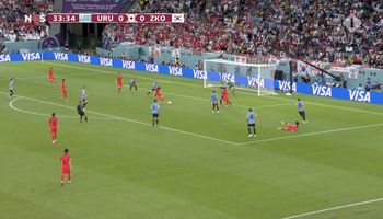 مباراة أوروجواي ضد كوريا الجنوبية
