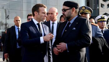 الملك المغربي والرئيس الفرنسي