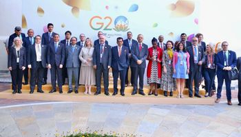 تلبية لدعوة الحكومة الهندية لمصر للمشاركة في اجتماعات وقمة مجموعة العشرين التي ستعقد خلال الرئاسة الهندية للمجموعة