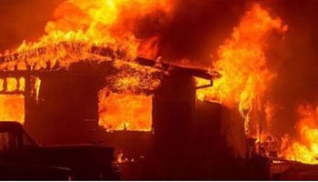 حريق حلمي الملط بمدينة بني سويف- أرشيفية 