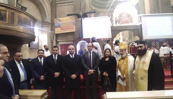 الجالية المصرية بايطاليا تحتفل بعيد الميلاد المجيد