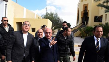 رئيس الوزراء يتفقد محكمة شمال سيناء الابتدائية بالعريش