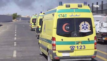مصرع شخص و اصابة عشرين آخرين فى حادث انقلاب سيارة ربع نقل ببورسعيد 