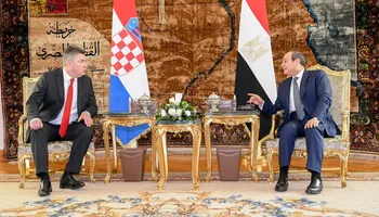 مباحثات السيسي مع رئيس كرواتيا
