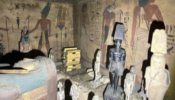 المقبرة الفرعونية المزيفة ببنى سويف 