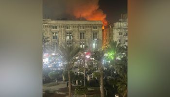 حريق داخل شقة سكنية وسط الإسكندرية