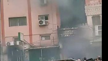 حريق مستشفى النور المحمدي