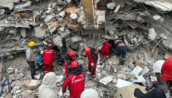 ضحايا الزلزال