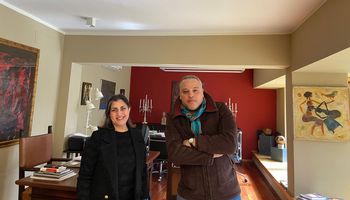 الفنان تامر عبد المنعم مع هبة يوسف