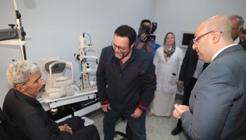 إفتتاح المستشفى التعليمى بجامعة النهضة شرق النيل ببنى سويف 