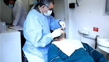 القافلة الطبية المجانية لجامعة القاهرة طب الأسنان بالفيوم 