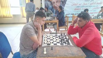 مسابقة جامعة بنى سويف للشطرنج 
