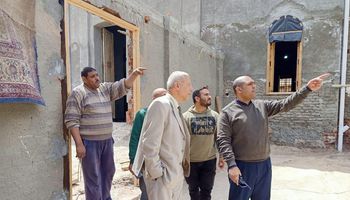 محافظ كفر الشيخ: الانتهاء من 80% من أعمال ترميم مسجد أبو غنام ورئيس مدينة بيلا يتفقد أعمال الترميم