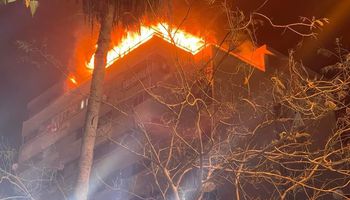 حريق داخل كنيسة العذراء مريم بالزاوية الحمراء