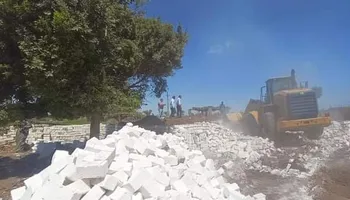 إزالة حالات تعدي على أراضي الدولة 