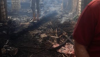 إصابة 3 باشتعال النيران بقرية الزيتون بمركز ناصر ببنى سويف 