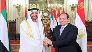 الرئيس السيسي ومحمد بن زايد