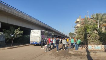 تشغيل خط اتوبيس جديد بأبو حمص 
