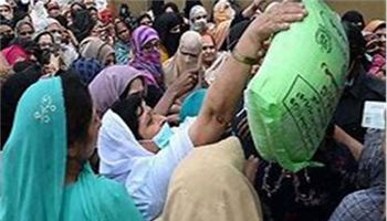 سقوط ضحايا في تدافع أثناء توزيع تبرعات رمضان في باكستان