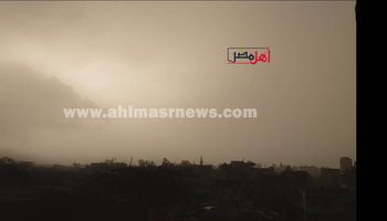 برق ورعد وأمطار غزيرة على محافظة كفر الشيخ 
