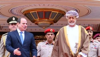 زيارة سلطان عمان إلى مصر 