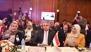 وزير القوى العاملة في مؤتمر العمل العربي