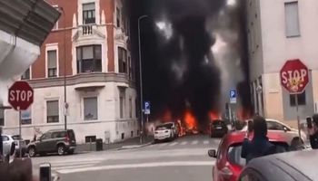 انفجار وسط ايطاليا