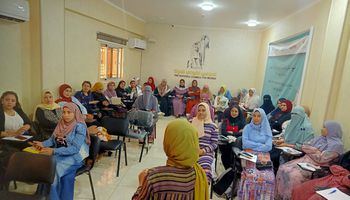 تدريب طالبات جامعة بنى سويف التكنولوجية 