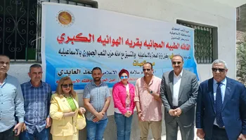 قوافل طبية بالإسماعيلية.صورة ارشيفيه 