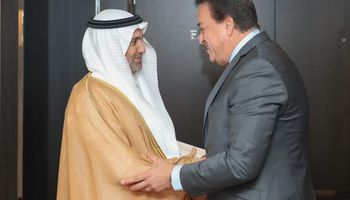 وزير الصحة يلتقي نظيره وزير الصحة السعودي فهد بن عبد الرحمن الجلاجل 